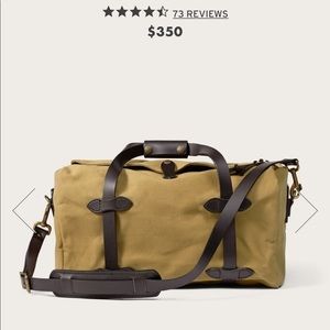 Filson Rugged Twill Duffle Bag, used a few times